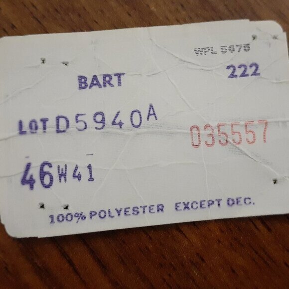 Men's BENT NAIL 3 Pc Suit; Navy Pin Stripe; Size 46 - 41 - Picture 8 of 8